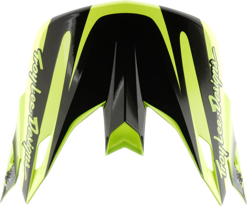 Troy Lee Designs SE5 Polycarbonate Vizier The Line Flo Yellow