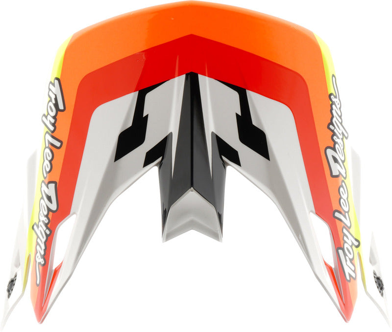Troy Lee Designs SE5 Polycarbonate Vizier Dash Orange
