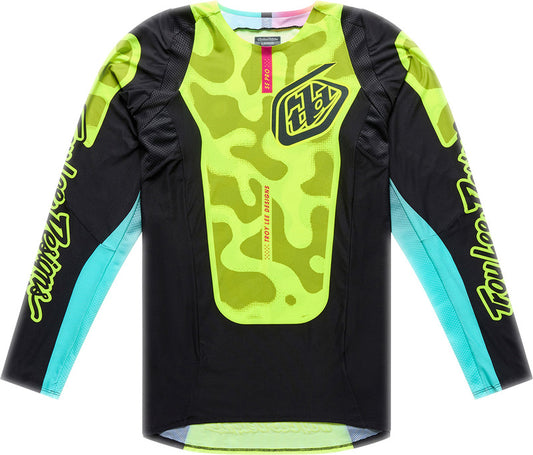 SE Pro Youth Jersey Geel & Zwart & Neon geel L
