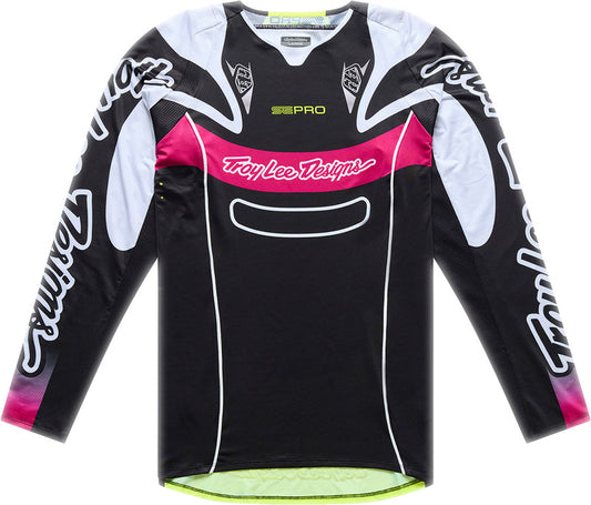SE Pro Jersey Wit & Zwart & Zwart M