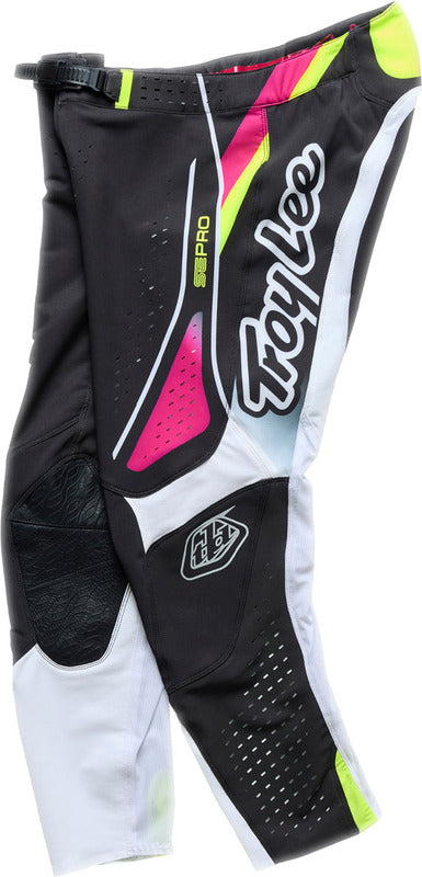 Troy Lee Designs SE Pro Pants - Salvo Black White maat 30