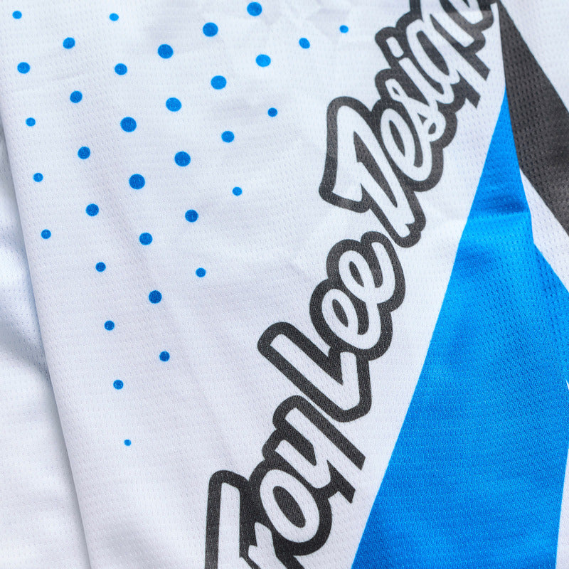 Troy Lee Designs GP Pro Jersey Roller Wit/Blauw