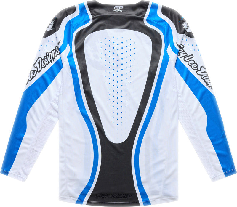Troy Lee Designs GP Pro Jersey Roller Wit/Blauw