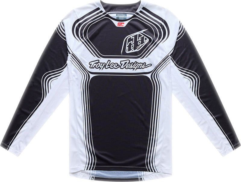 Troy Lee Designs GP Pro Jersey Streamline Zwart/Wit