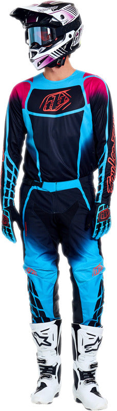 Troy Lee Designs GP Pro Jersey Framework Black/Cyan