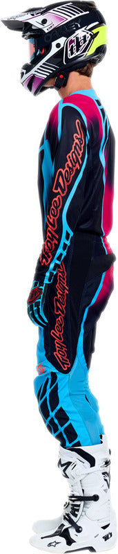 Troy Lee Designs GP Pro Jersey Framework Black/Cyan