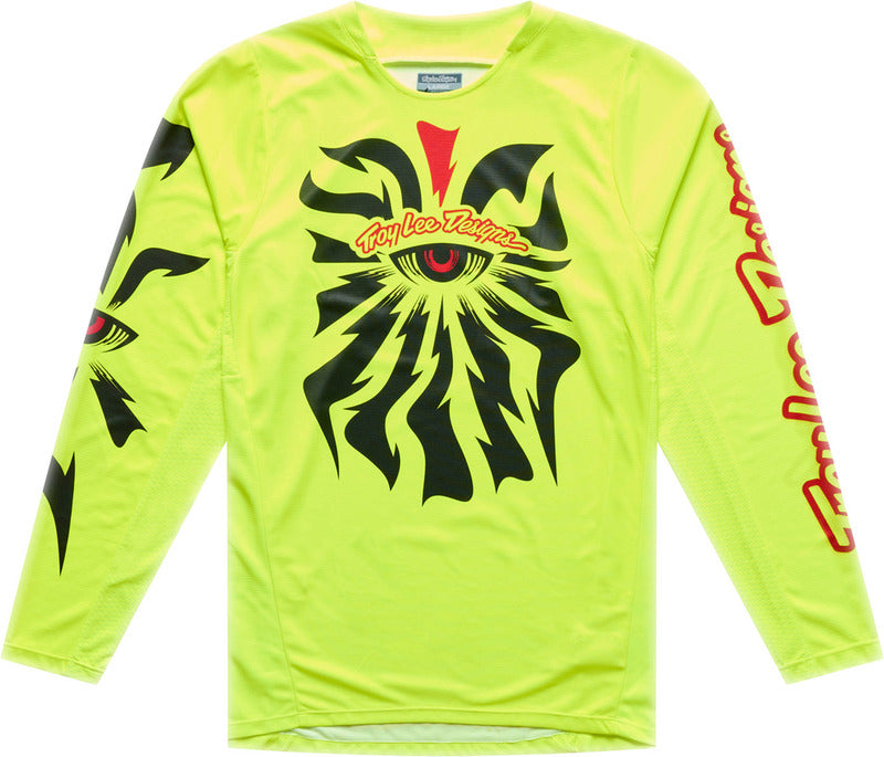Troy Lee Designs GP Pro Jersey Cyclops Flo Yellow