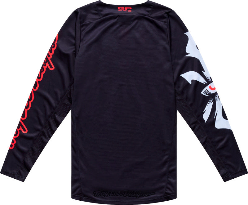 Troy Lee Designs GP Pro Jersey Cyclops Zwart/Neon rood