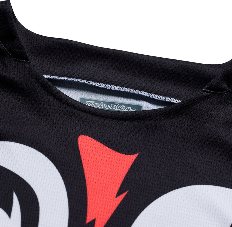 Troy Lee Designs GP Pro Jersey Cyclops Zwart/Neon rood