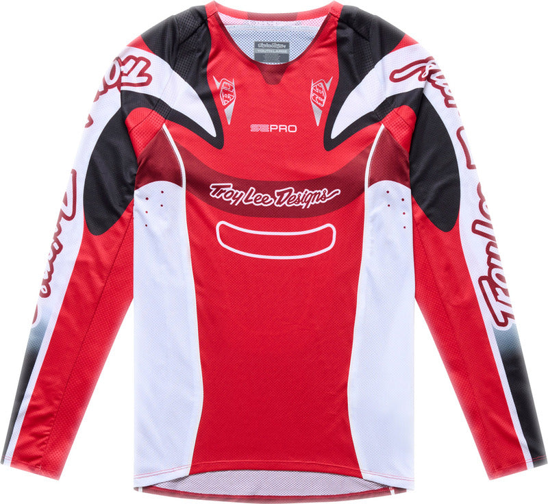 SE Pro Youth Jersey Rood & Rood & Wit YXS