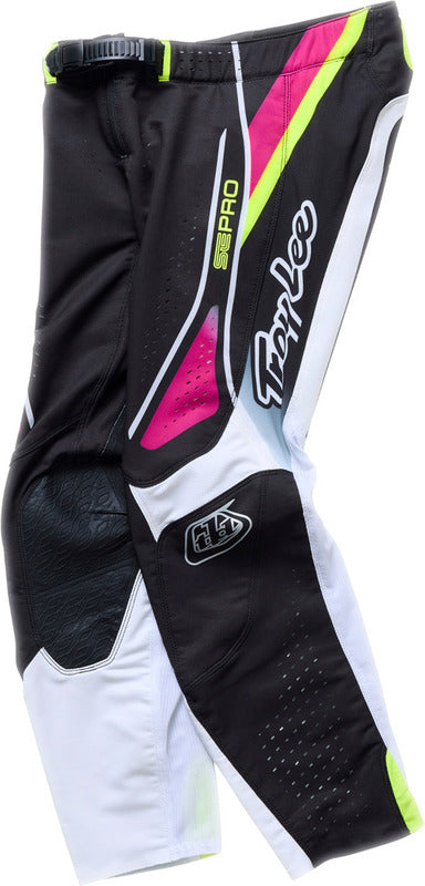 Troy Lee Designs SE Pro Youth Pants - Salvo Black White maat 22