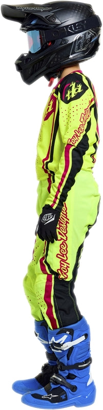 Troy Lee Designs GP Pro Kindermaat jersey Roller Flo Yellow/Fuschia