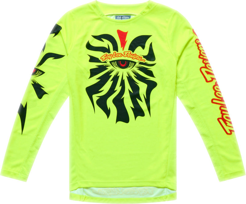 Troy Lee Designs GP Pro Kindermaat jersey Cyclops Flo Yellow