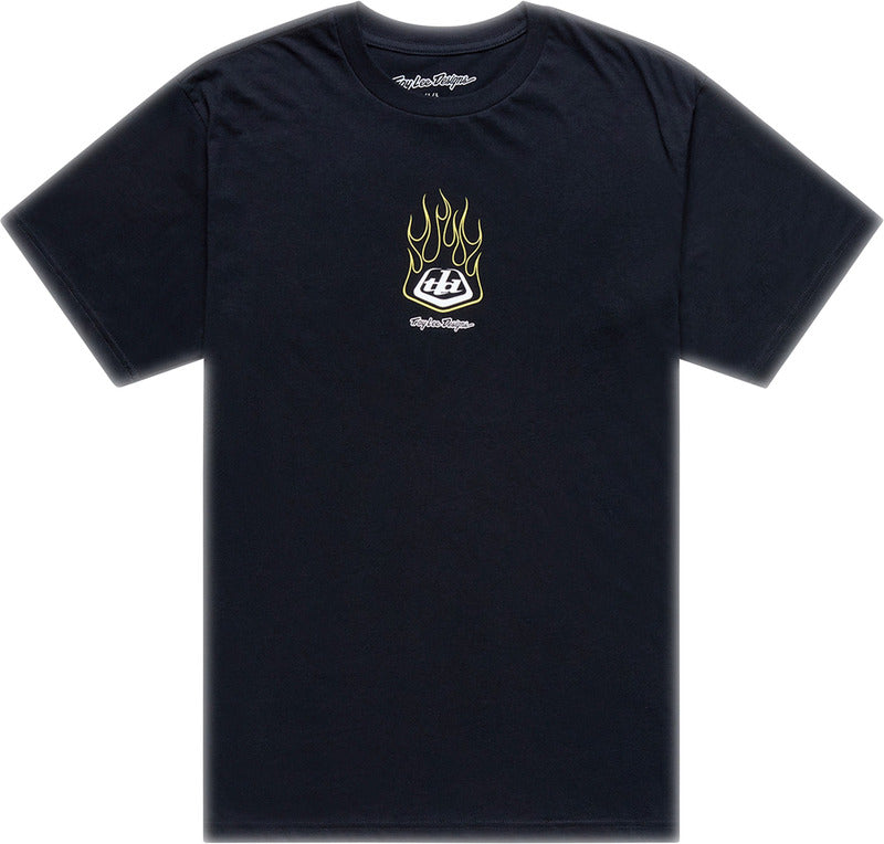 Flame2 T-Shirt Zwart S