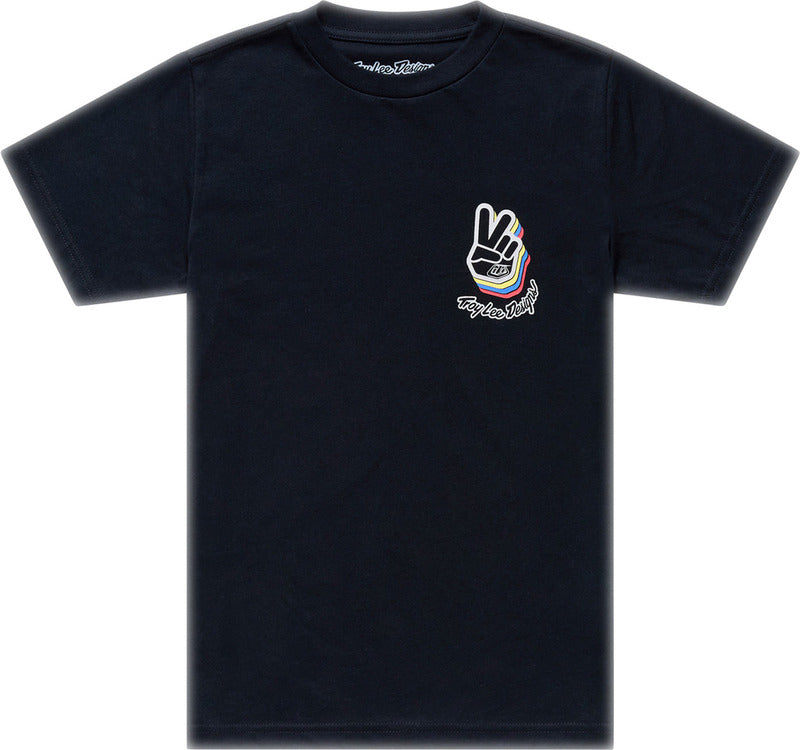 Troy Lee Designs Deuces Kindermaat T-Shirt Zwart
