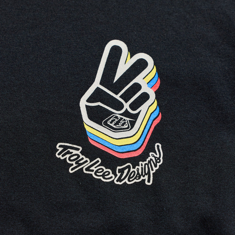 Troy Lee Designs Deuces Kindermaat T-Shirt Zwart