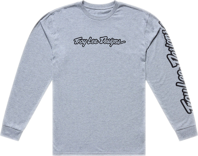 Troy Lee Designs Signature Lange mouwen Gray Heather