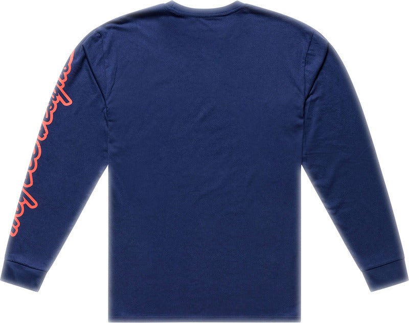Troy Lee Designs Signature Lange mouwen Navy