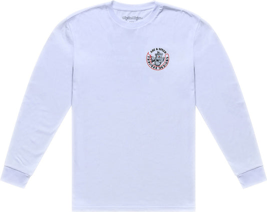 Long Sleeve Carb Club T-Shirt Wit L