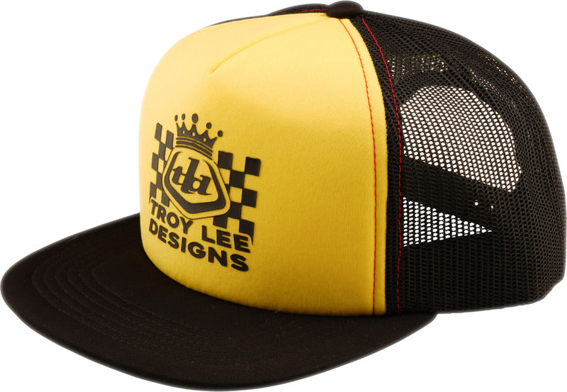 Trucker Snapback Hat Goud & Goud & Zwart One size volwassene