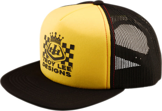 Trucker Snapback Hat Goud & Goud & Zwart One size volwassene