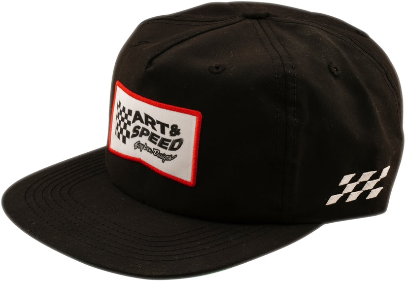 Unstructured Snapback Winners Circle Hat Zwart One size volwassene