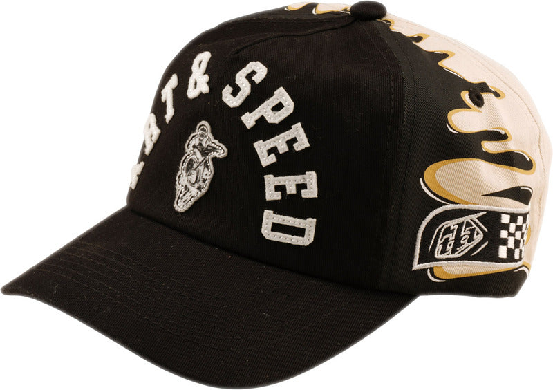Curved Snapback Finish Line Hat Zwart One size volwassene