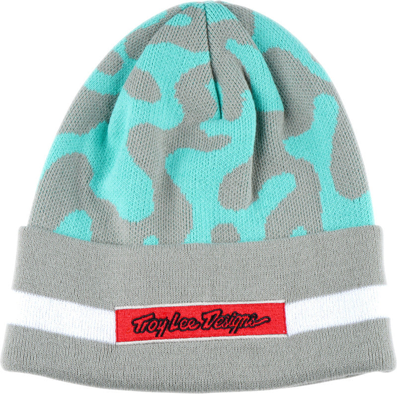 Flow Camo Beanie Blauw & Grijs & Licht grijs One size volwassene