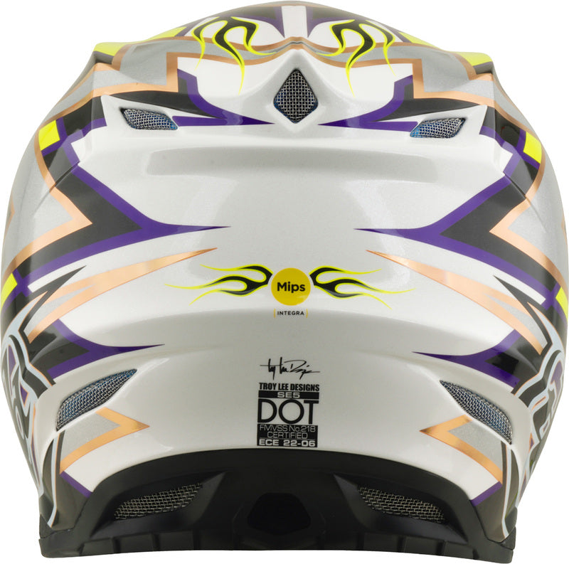 Troy Lee Designs SE5 Composite Mips Helm Flush Wit/Zwart