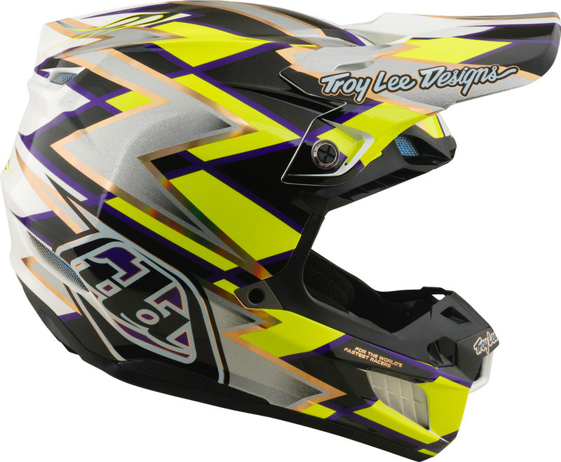 Troy Lee Designs SE5 Composite Mips Helm Flush Wit/Zwart