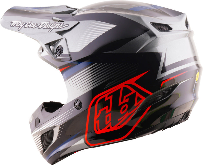 Troy Lee Designs SE5 Polycarbonate Mips Helm Ripper Grijs