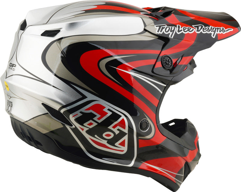 Troy Lee Designs GP Pro Mips Helm Pulse Rood