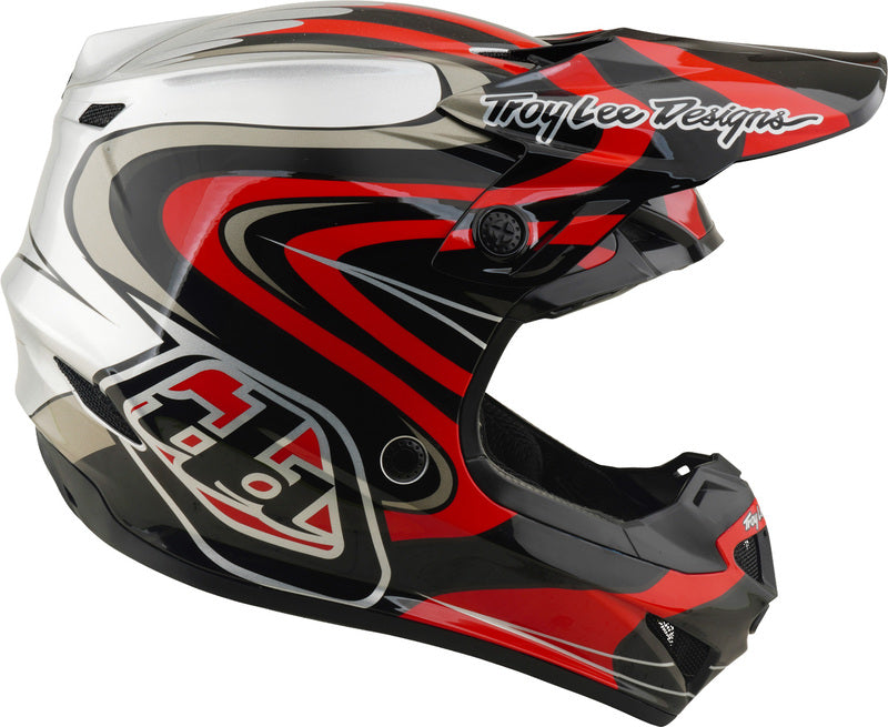 Troy Lee Designs GP Pro Mips Helm Pulse Rood