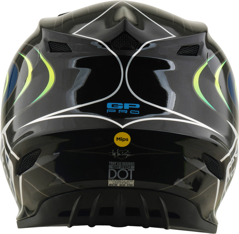 Troy Lee Designs GP Pro Mips Helm Pulse Zwart