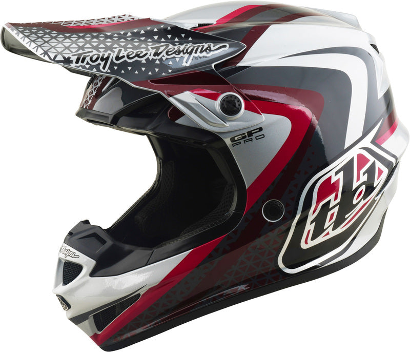 Troy Lee Designs GP Pro Mips Helm Slides Grijs