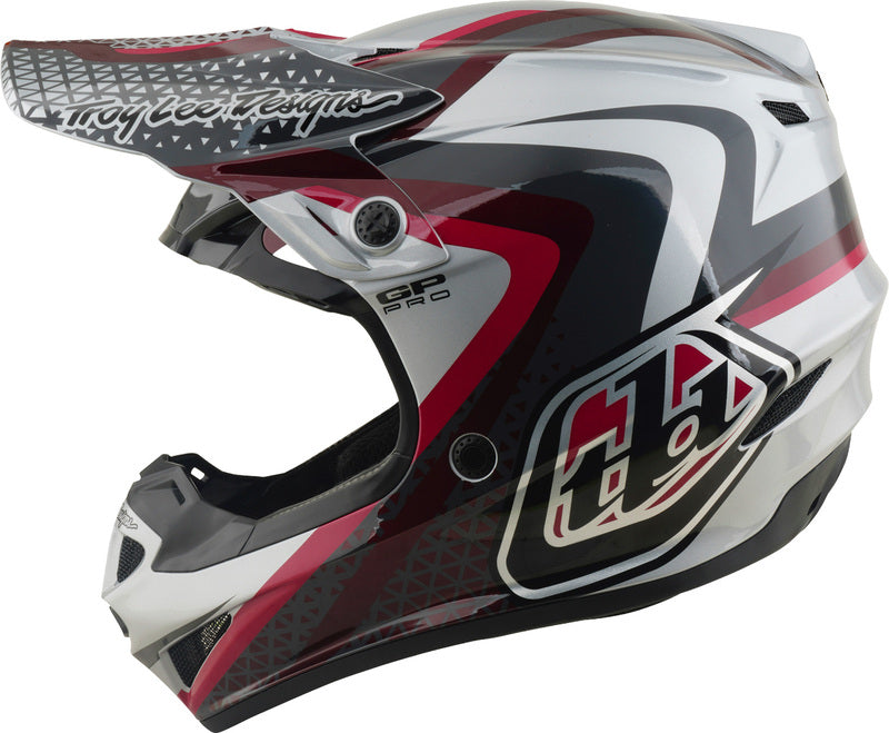 Troy Lee Designs GP Pro Mips Helm Slides Grijs