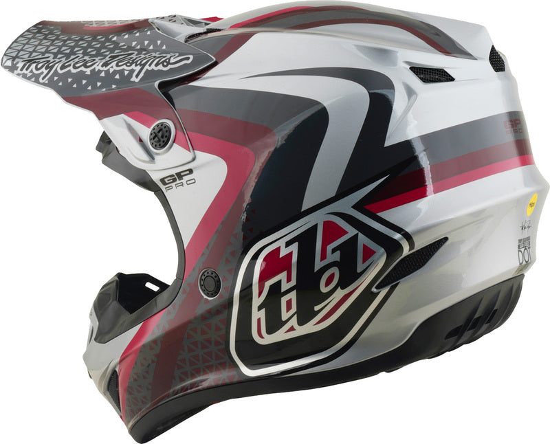 Troy Lee Designs GP Pro Mips Helm Slides Grijs