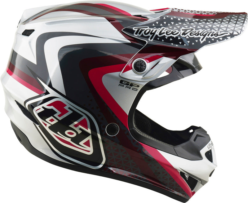 Troy Lee Designs GP Pro Mips Helm Slides Grijs