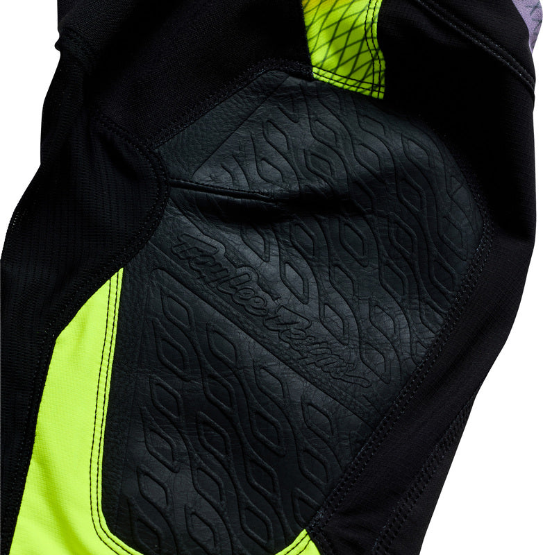 Troy Lee Designs SE Pro Broek Wander Zwart/Neon paars