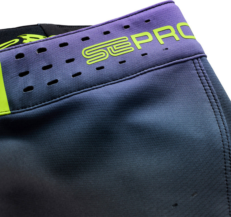 Troy Lee Designs SE Pro Broek Wander Zwart/Neon paars