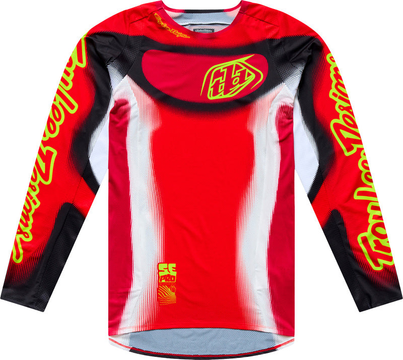 Troy Lee Designs SE Pro Jersey Illusion Rood/Zwart