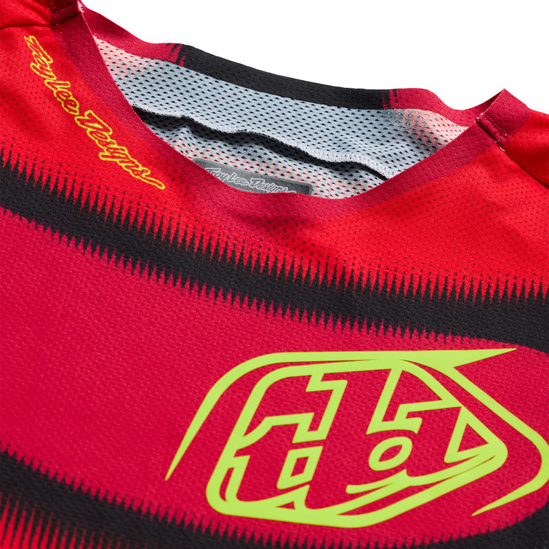 Troy Lee Designs SE Pro Jersey Illusion Rood/Zwart