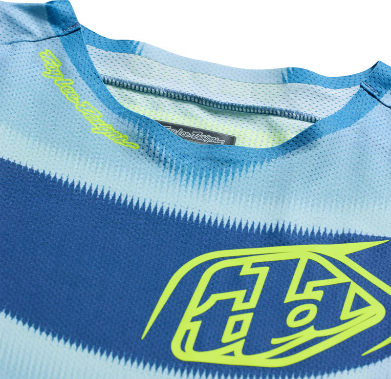 Troy Lee Designs SE Pro Jersey Illusion Slate/Neon geel