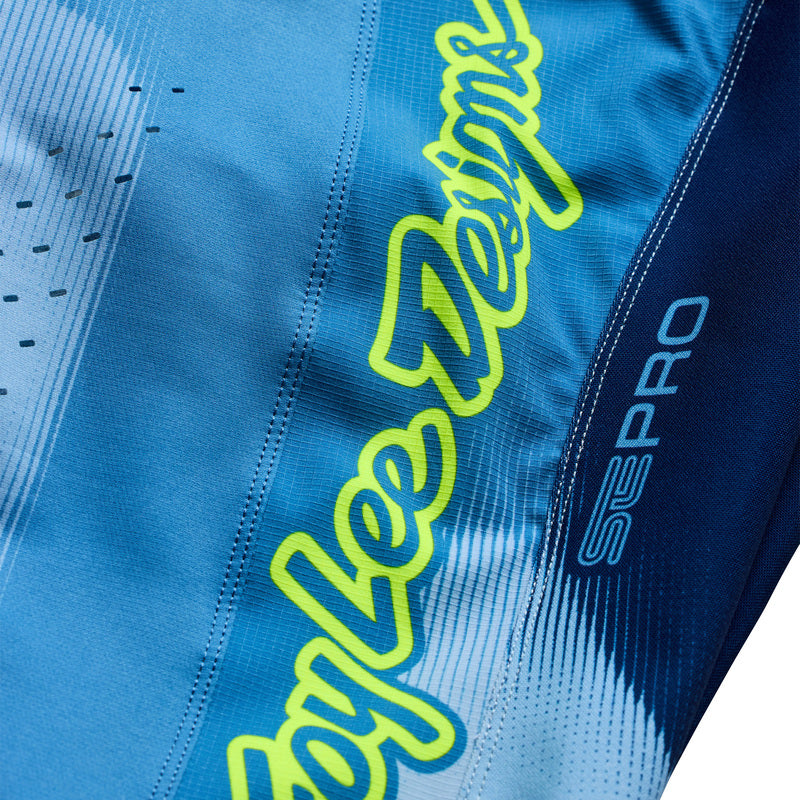Troy Lee Designs SE Pro Broek Illusion Slate/Neon geel