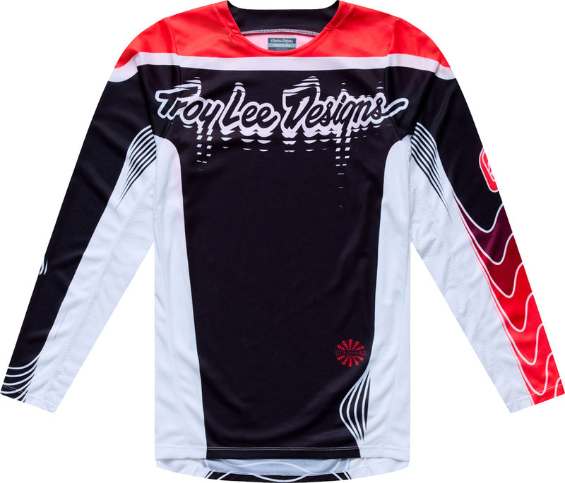 Troy Lee Designs GP Pro Jersey Stagger Zwart/Rood