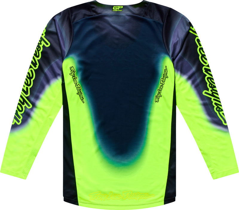 Troy Lee Designs GP Pro Jersey Imprint Grijs/Neon geel
