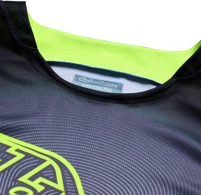 Troy Lee Designs GP Pro Jersey Imprint Grijs/Neon geel