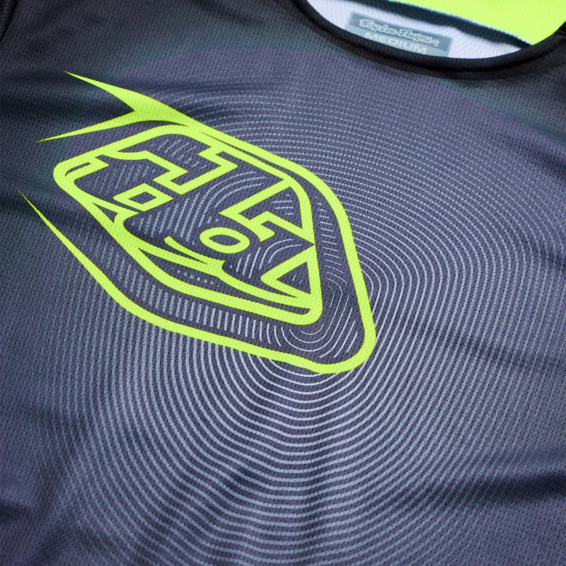 Troy Lee Designs GP Pro Jersey Imprint Grijs/Neon geel