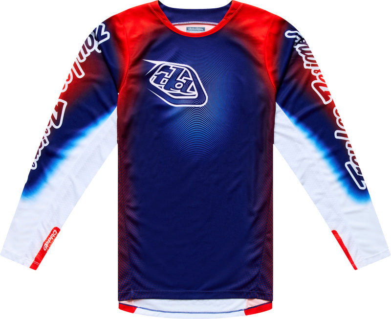Troy Lee Designs GP Pro Jersey Imprint Blauw/Oranje