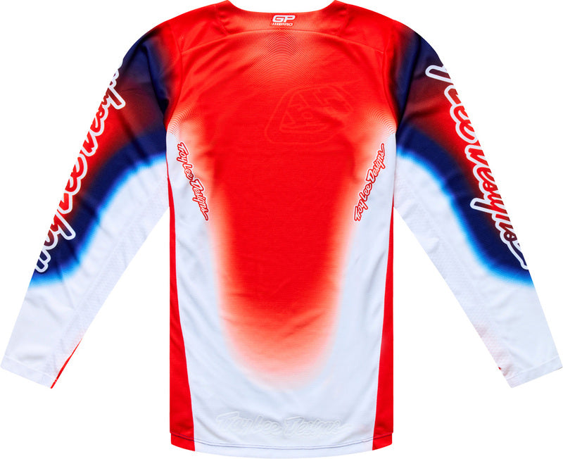Troy Lee Designs GP Pro Jersey Imprint Blauw/Oranje